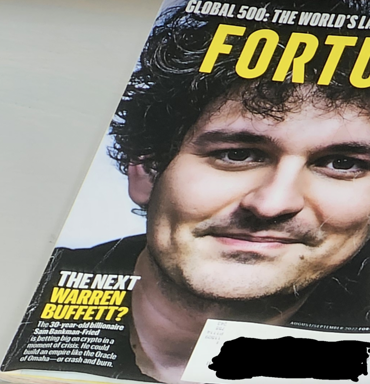 magazine - The Next Warren Buffett? The 30yearold billionaire Sam BankmanFried is betting big on crypto in a moment of crisis. He could build an empire the Oracle of Omahaor crash and burn Global 500 The World'S La Fort